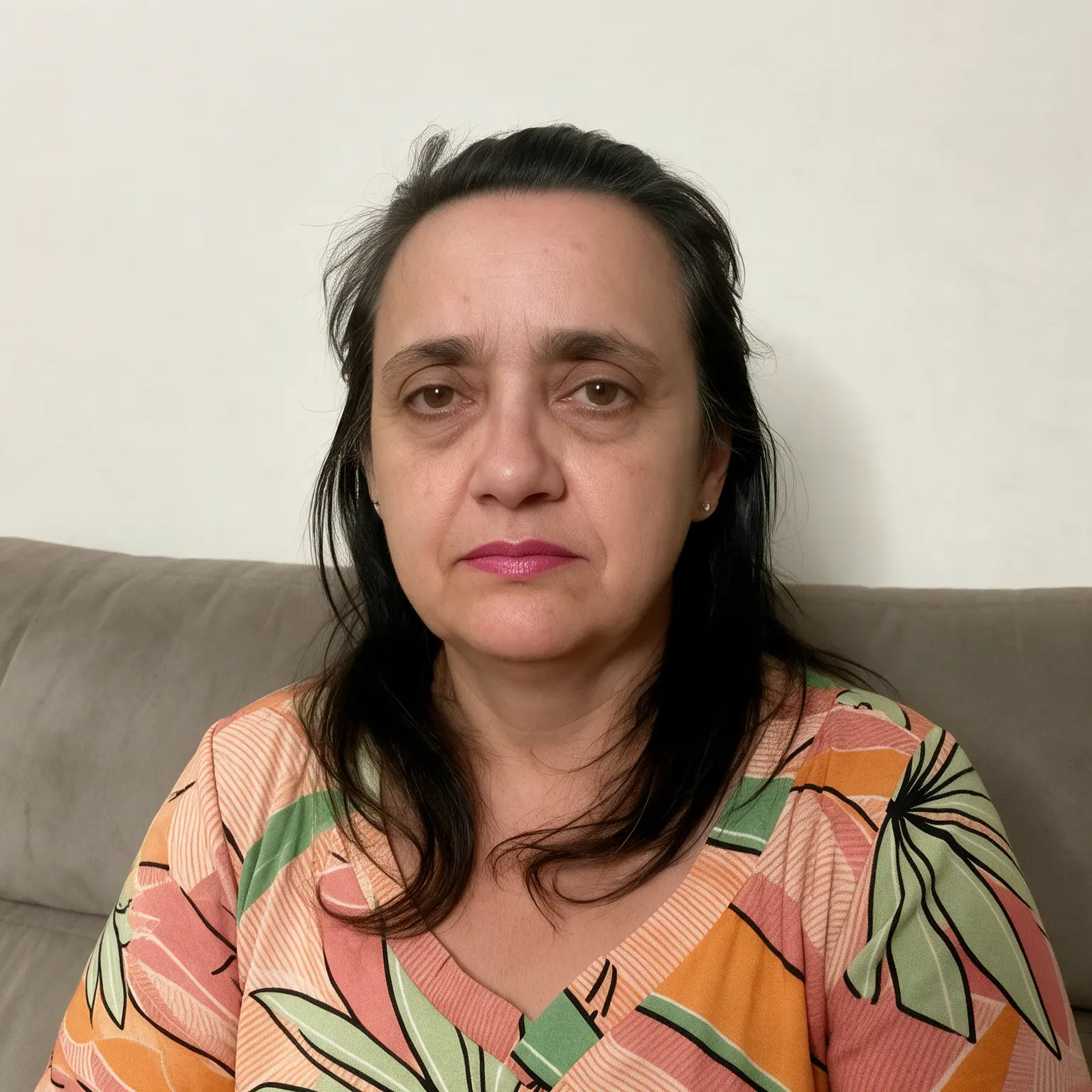 Marta Maria, mãe da Adrielly